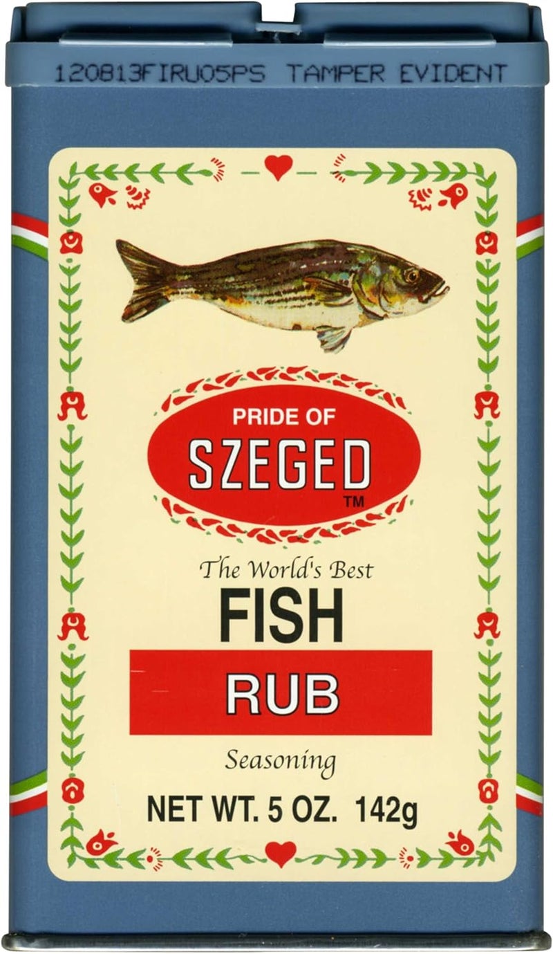 Pride of Szeged Fish Rub - Seafood Herb Seasoning Mix
